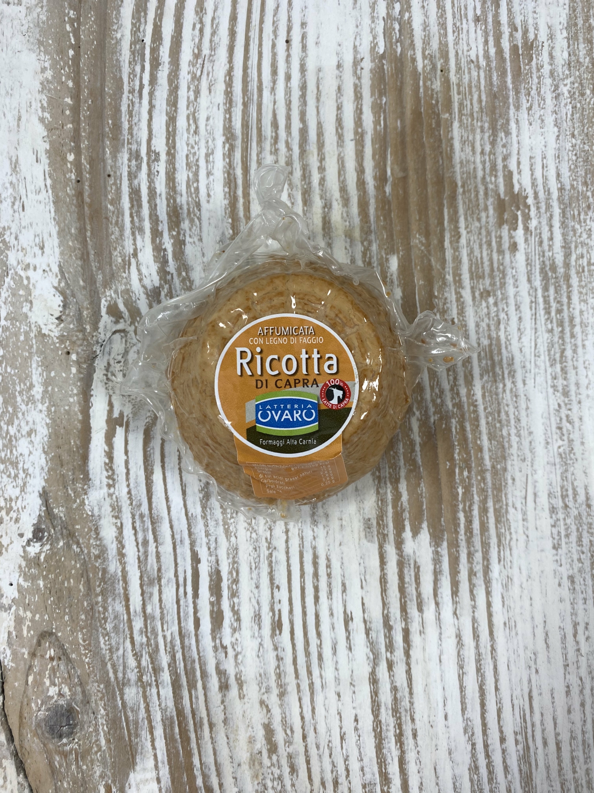 Ricotta affumicata di capra